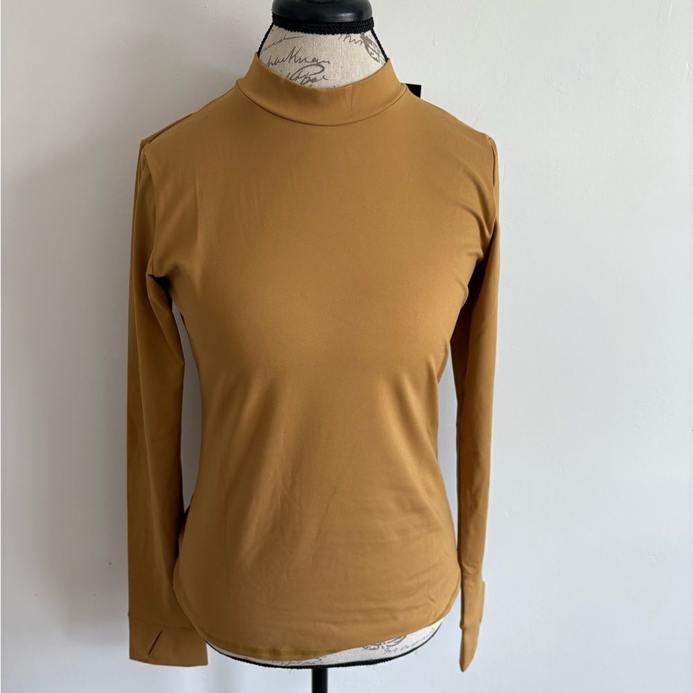 NWT Tan Long Sleeve Women's Top